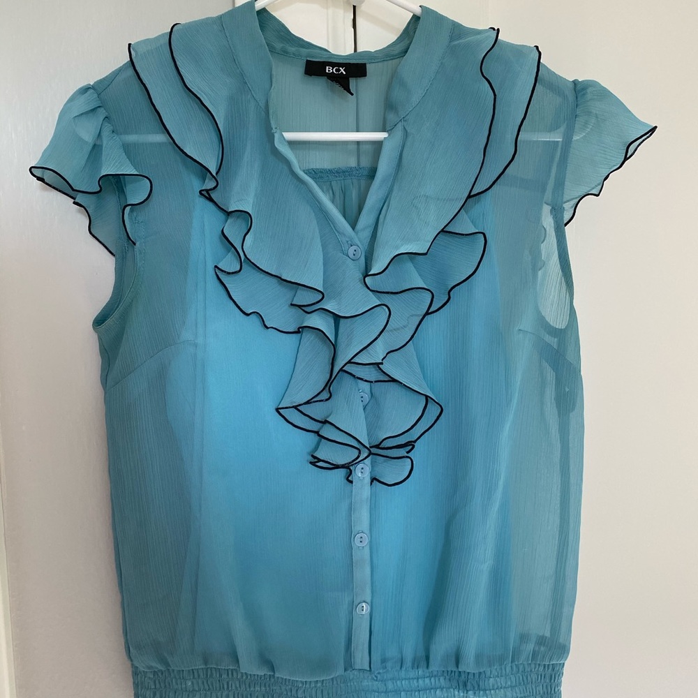 Blue BCG Blouse